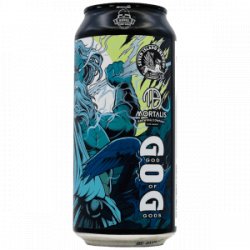 Seven Island X Mortlalis  THEOGONY PROJECT  GOD OF GODS (MORTALIS COLLAB) - Rebel Beer Cans