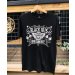 Black Iris Flying Barrel - T-Shirt 