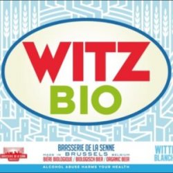Brasserie de la Senne Witz Bio