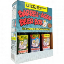 Uiltje Brewing Company – Meneer de Uil Barrel Aged Beer Box - Rebel Beer Cans