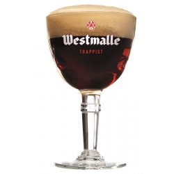 Westmalle Trappist Beer Half Pint Glass - The Belgian Beer Company