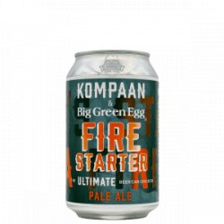 KOMPAAN – Big Green Egg Firestarter - Rebel Beer Cans