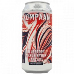 KOMPAAN  Blueberry Maple Syrup Pancake - Rebel Beer Cans