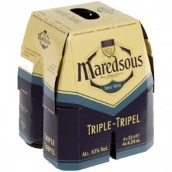 Maredsous  Tripel  33 cl  Clip 4 fl - Thysshop