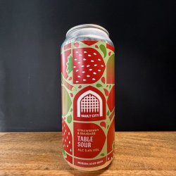 Vault City Brewing Strawberry & Rhubarb Table Sour Vault City Brewing Strawberry & Rhubarb Table Sour