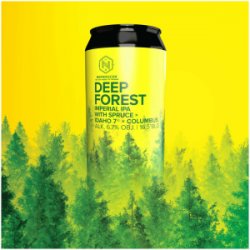 Nepomucen DEEP FOREST IPA with SPRUCE, IDAHO 7 and COLUMBUS - Sklep Impuls