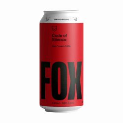 Fox Friday Craft Brewery - Code of Silence Oat Cream Double IPA - The Beer Barrel