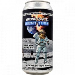 Cervejaria Escafandrista – Wrong Place, Right Time - Rebel Beer Cans