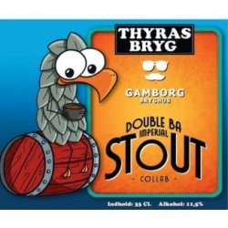 Gamborg Bryghus Double BA Imperial Stout - Collab