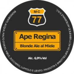 Birra MC - 77 Ape Regina