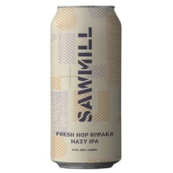 Sawmill Fresh Hop Riwaka Hazy IPA 440ml - The Beer Cellar