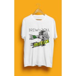 Brew & Roll Camiseta Ippattack - Brew & Roll