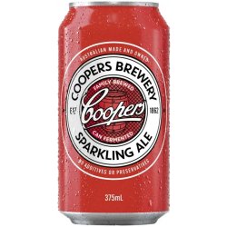 Coopers Sparkling Ale Cans 375ml - BoozeBud