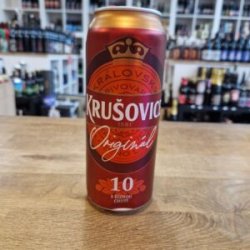 Krusovice 10 (Lager  Svetlé) - Het Biermeisje