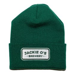 Jackie O’s Green Jackie O’s Brewery Beanie - Jackie O’s Brewery