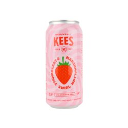 Kees Strawberry & Marshmallow Swirl Blik - Drankenhandel Leiden / Speciaalbierpakket.nl