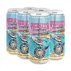 Pizza Port Spring Thrills IPA 16oz can-6pk - Bine & Vine