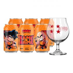 Baba Pack Kame Hame Lager  6 Latas 1 Copa - Baba Cerveza