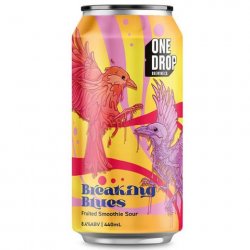 One Drop Brewing Breaking Blues Fruited Smoothie Sour 440mL - The Hamilton Beer & Wine Co