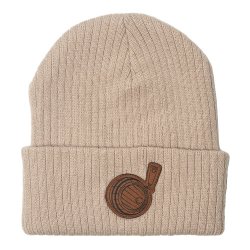 Jackie O’s Khaki Leather Barrel Beanie - Jackie O’s Brewery