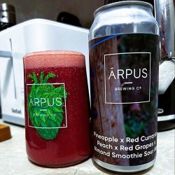 Ārpus Brewing Co. Pineapple X Red Currant X Peach X Red Grapes X Almond Smoothie Sour Ale Ārpus Brewing Co. Pineapple X Red Currant X Peach X Red Grapes X Almond Smoothie Sour Ale