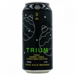 Three Hills Brewing – Trium Faba Barrel Aged Christmas Edition 2022 - Rebel Beer Cans