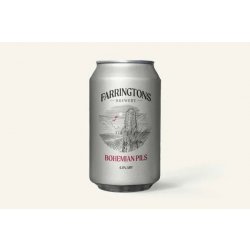 Farringtons Bohemian Pils 4.4% ABV 440ml Can - Martins Off Licence