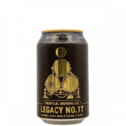 Frontaal – Legacy No.17 - Rebel Beer Cans