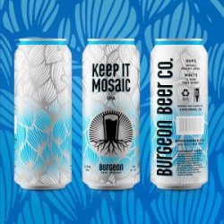 Burgeon Keep It Mosaic IPA 16oz can - Bine & Vine