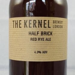 The Kernel Half Brick  Red rye ale     THTBBE 0523 - Gedeelde Vreugde