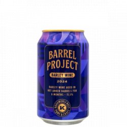 KEES – Barrel Project 2024 Barley Wine Aged In Anker Barrels - Rebel Beer Cans