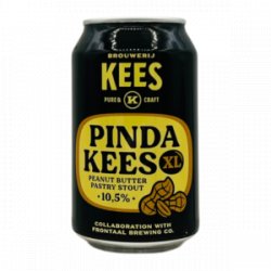 KEES X Frontaal – Pindakees XL - Rebel Beer Cans