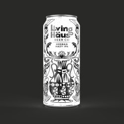 Living Häus Beer Co. Herman Hazy IPA 16oz can - Bine & Vine