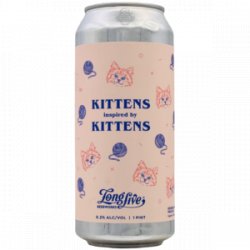 Long Live Beerworks – Kittens Inspired By Kittens - Rebel Beer Cans