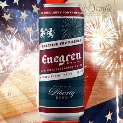 Enegren Single Hop Pilsner Liberty 16oz can - Bine & Vine