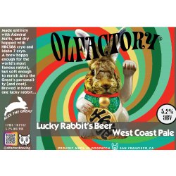 Olfactory Brewing Lucky Rabbit’s Beer 16oz can - Bine & Vine