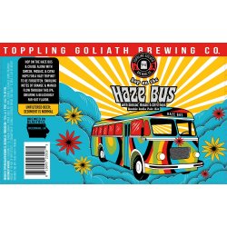 Toppling Goliath Haze Bus DIPA 16oz can - Bine & Vine