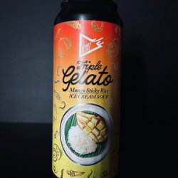 Funky Fluid Triple Gelato: Mango Sticky Rice