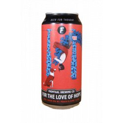 Frontaal  For the Love of Hops ´´Red´´ - Brother Beer