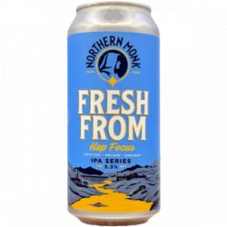 Northern Monk – FRESH FROM  HOP FOCUS  CRYO POP, NELSON, EKUANOT  IPA - Rebel Beer Cans