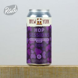 Brew York Hop Sessions 006 (BBE 270724) - Radbeer