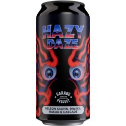 Garage Project Hazy Daze Nelson Sauvin, Riwaka, Rakau & NZ Cascade 440ml - The Beer Cellar