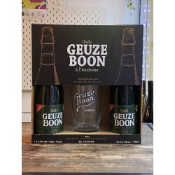 Boon Gueuze Gift Pack (2x37.5cl + Glass) - The Beerhive