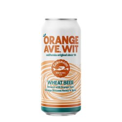 Coronado Brewing Orange Ave Wit - Cervezas Mayoreo