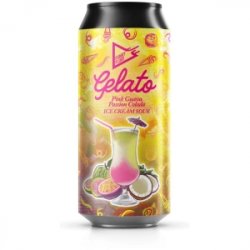 Funky Fluid GELATO Pink Guava Passion Coconut Ice Cream Sour 5,5% 0,5L - Sklep Impuls