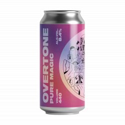 Overtone Pure Magic (Collab with Nänni-Pää) 8.5% TIPA - 440ml Can - Fountainhall Wines