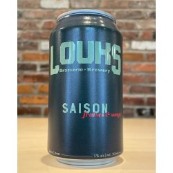 Brasserie Louks. Saison à la Fraise et Sauge - Beau Dégât