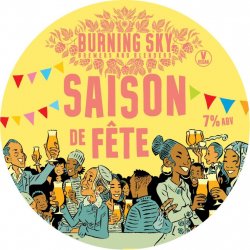 Burning Sky. Saison De Fête - INDII Brew Co.