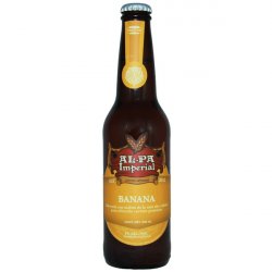 Banana Cerveza Artesanal Alpa Imperial 355 ml - Xibaria