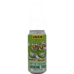 Uiltje Brewing Company Uiltje Met je Cascade Groene Trui - blik - Burg Bieren Bierwinkel